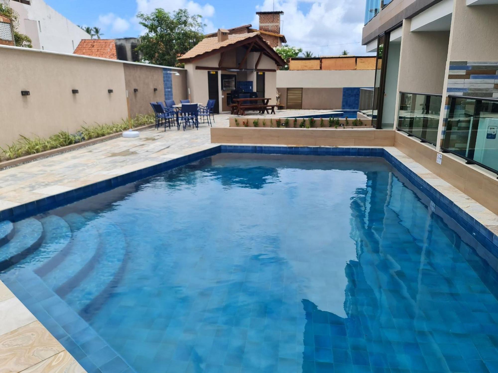 Encantador Flat Perto Da Cativante Praia De Merepe Pôrto das Galinhas エクステリア 写真