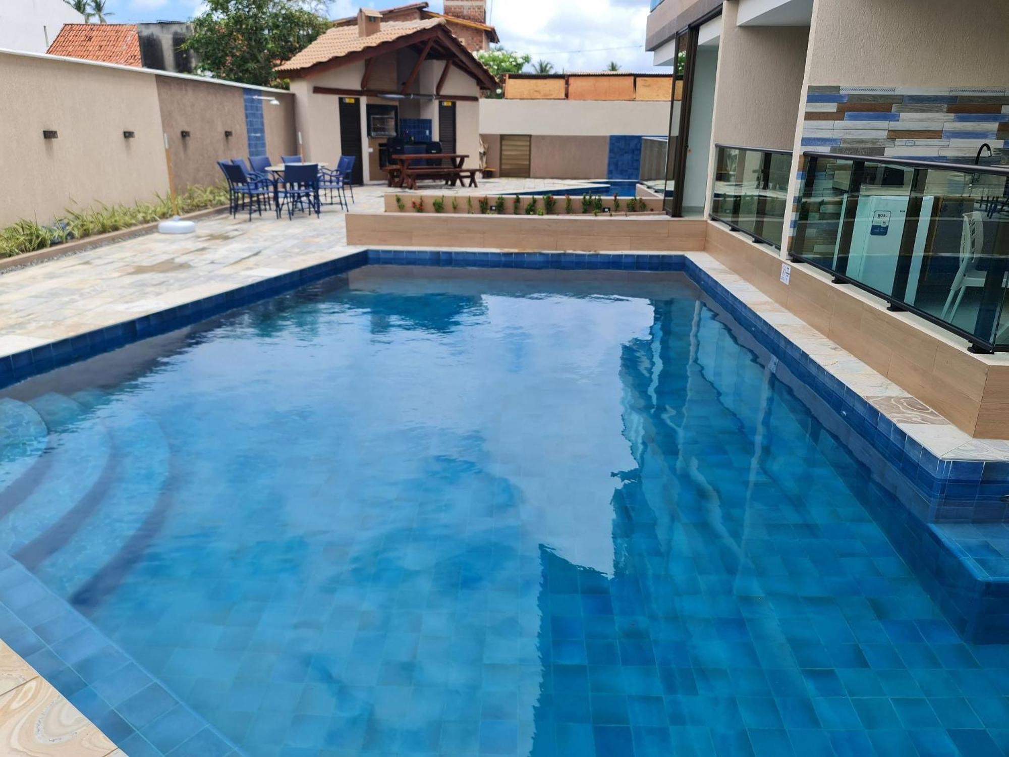 Encantador Flat Perto Da Cativante Praia De Merepe Pôrto das Galinhas エクステリア 写真